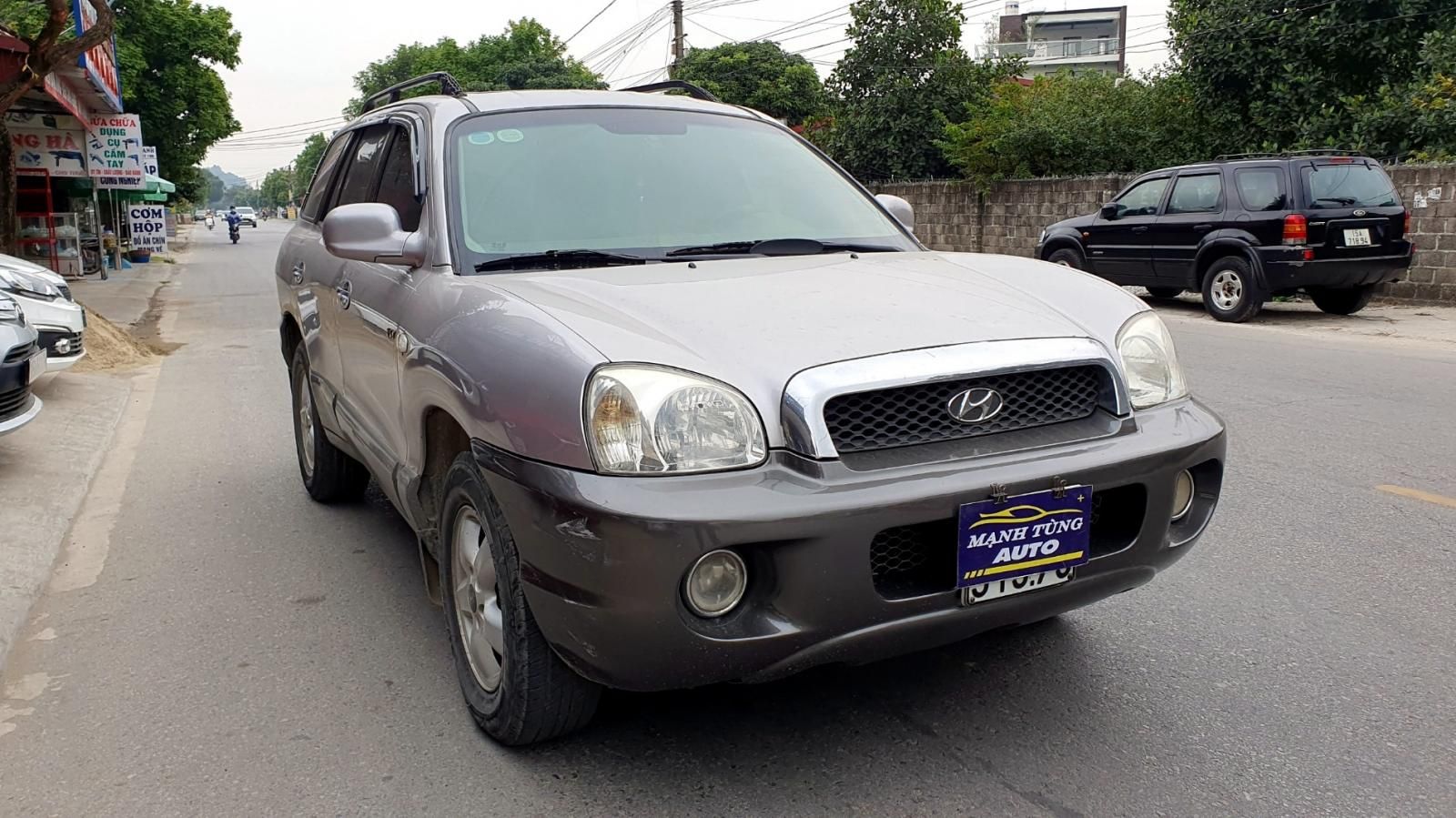 Hyundai Santa Fe 2004 - Cần bán xe máy dầu số tự động bản đủ cửa nóc ấn nổ start stop, giá 234 triệu