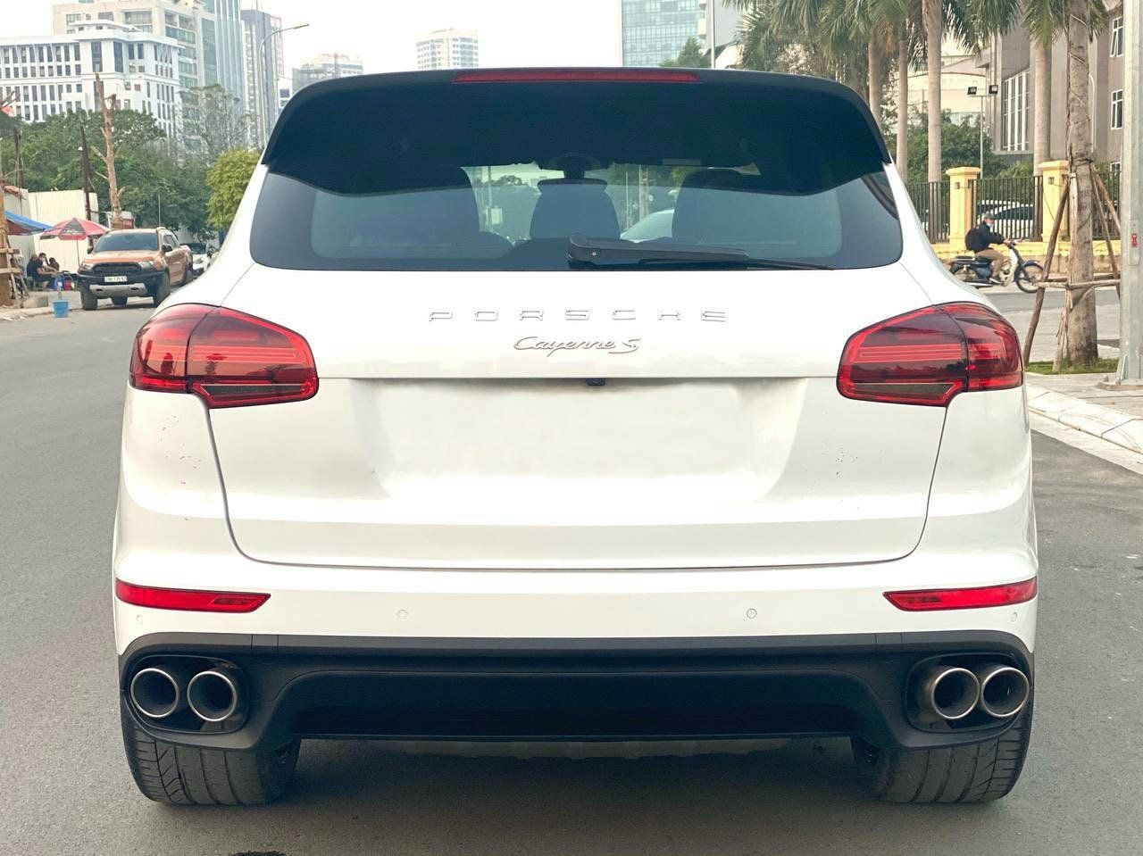 Porsche Cayenne 2014 - Màu trắng, nhập khẩu nguyên chiếc