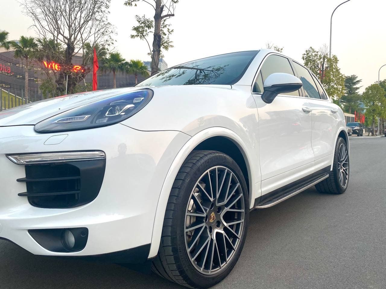 Porsche Cayenne 2014 - Màu trắng, nhập khẩu nguyên chiếc