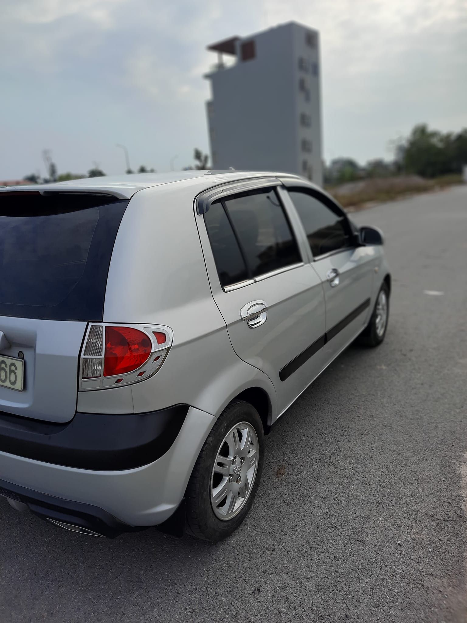 Hyundai Getz 2008 - Màu bạc chính chủ