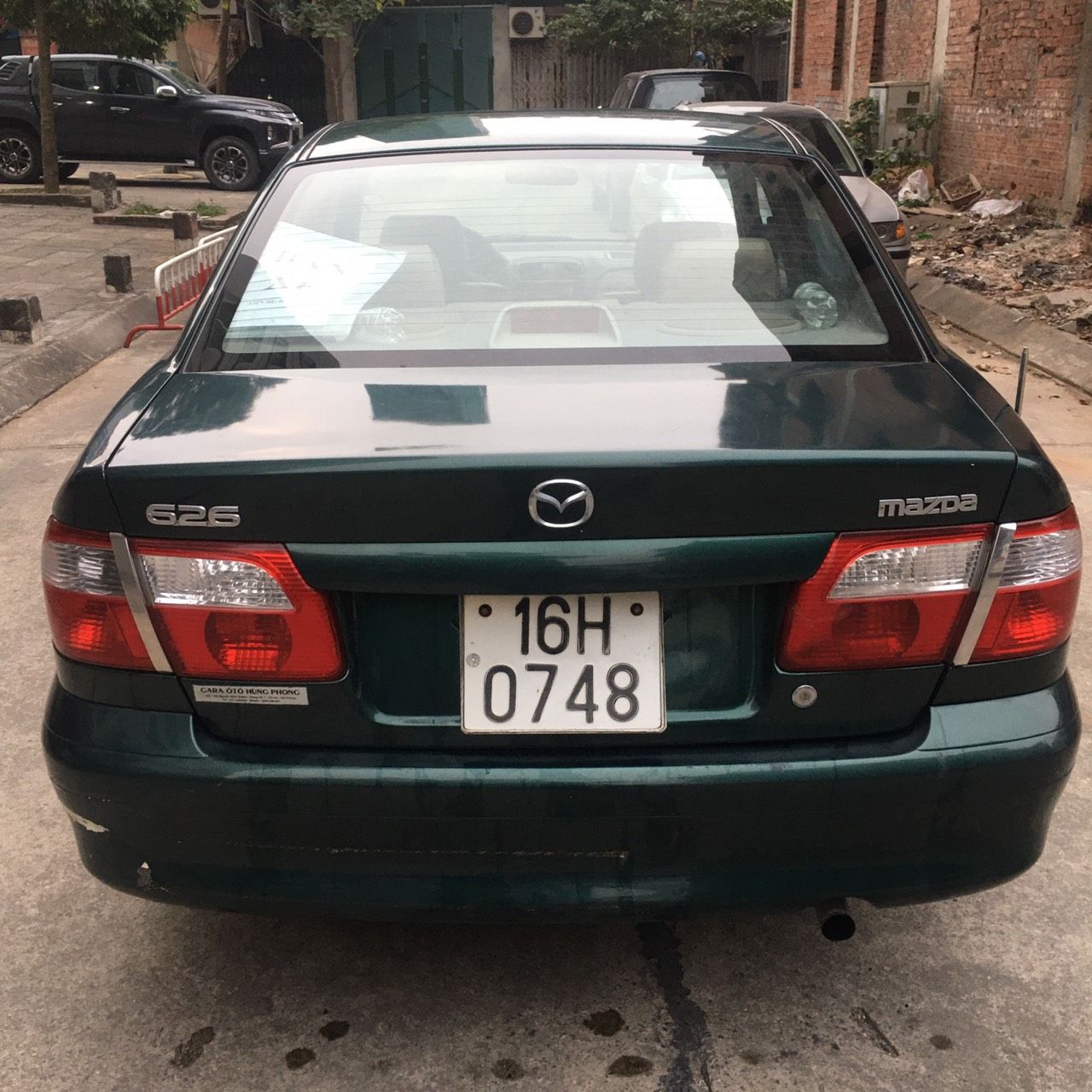 Mazda 626 2001 - Xe màu xanh lam 