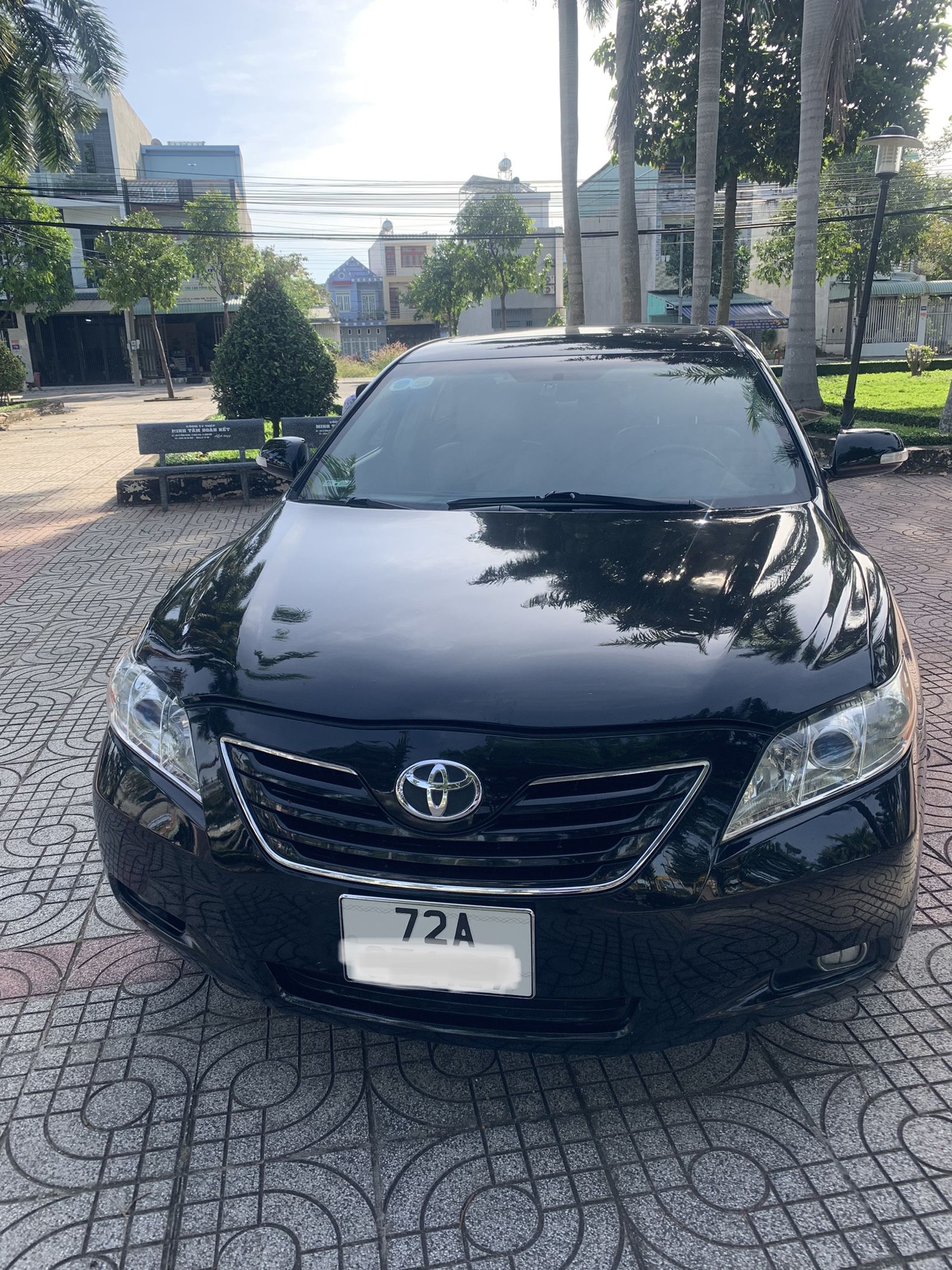 Toyota Camry 2007 - Xe số tự động, màu đen, xe máy zin bao đẹp, cửa sổ trời, odo 94.000km, coi xe TP Bà Rịa