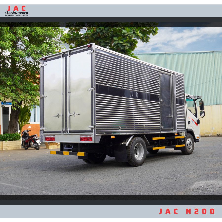 JAC N200 2022 - Xe tải JAC 1T9 động cơ Isuzu lợi dầu