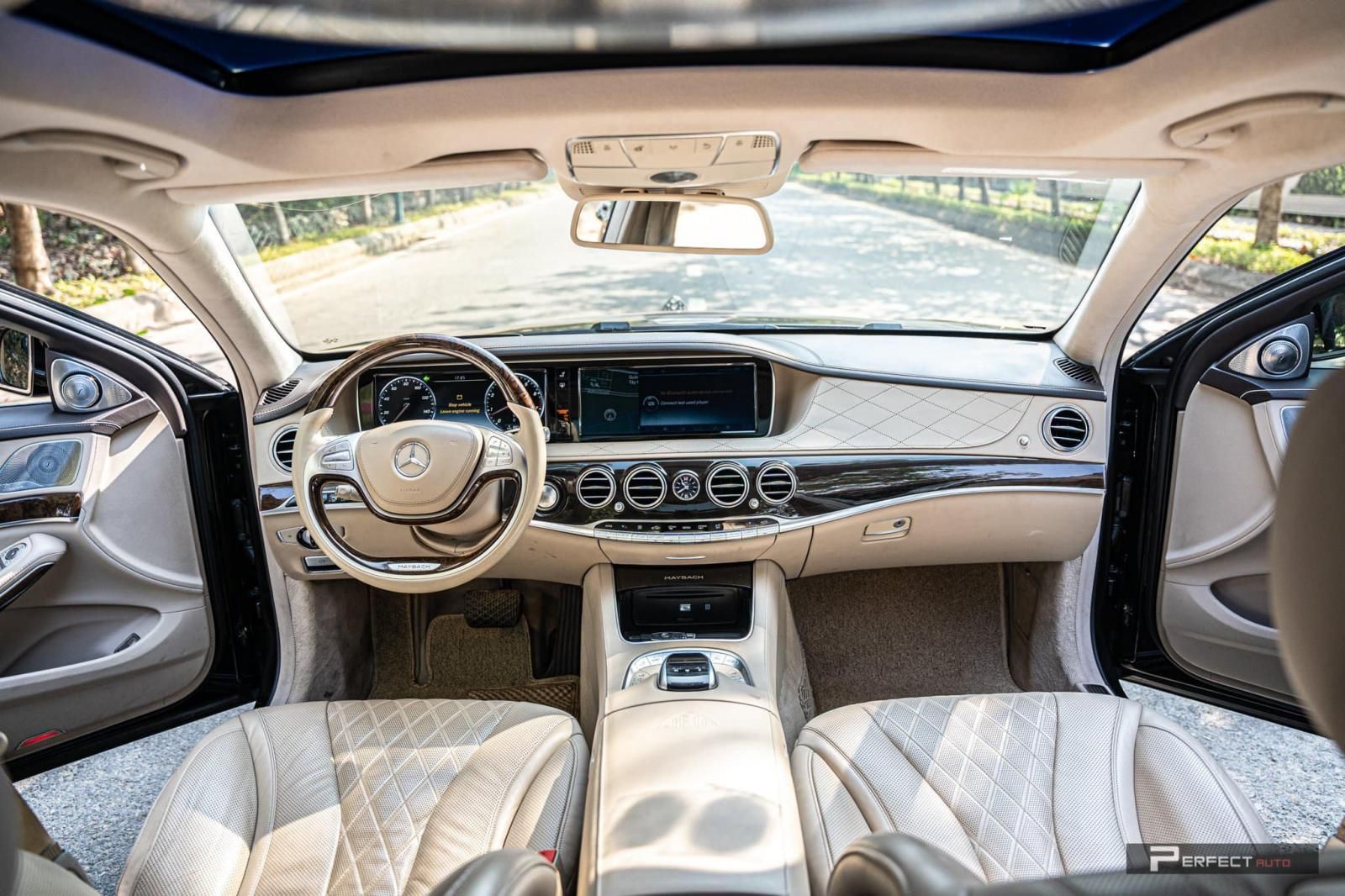 Mercedes-Maybach S 400 2017 - Xe màu đen