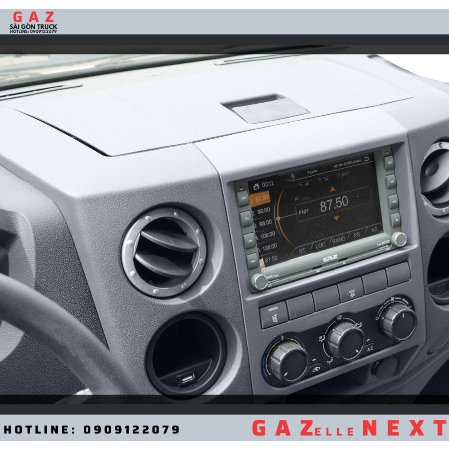 Gaz Gazelle Next Van 2022 - Van GAZ thùng siêu lớn 11 khối và 13 khối