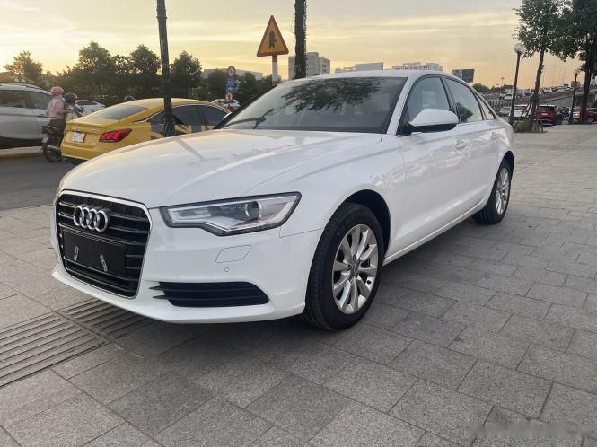 Audi A6 2013 - Màu trắng, nhập khẩu Đức, chạy 71648 km, xe cực đẹp