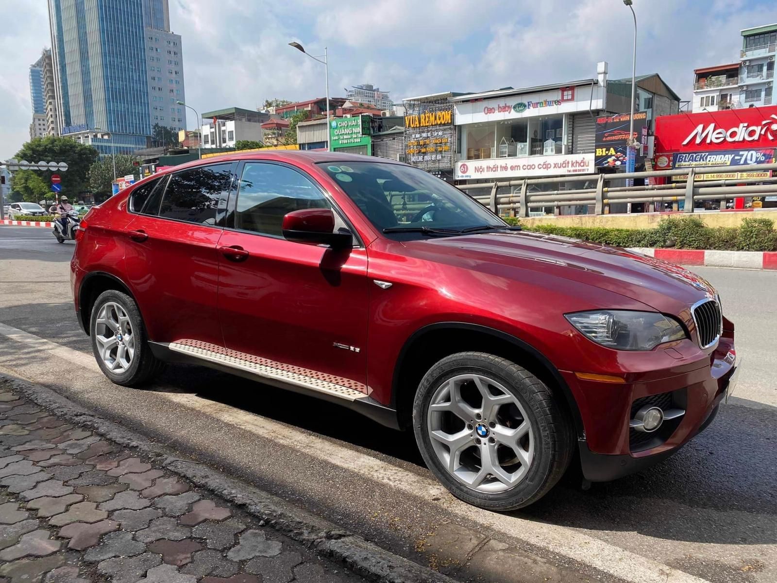 BMW X6 2009 - Màu đỏ, nhập khẩu nguyên chiếc