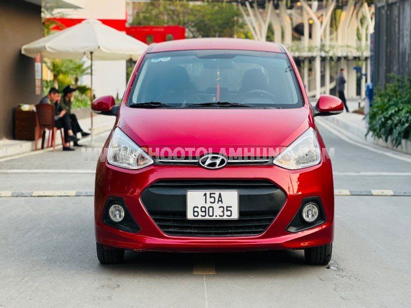 Hyundai Grand i10 2016 - Màu đỏ, nhập khẩu, 352 triệu