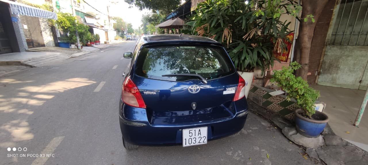 Toyota Yaris 2008 - Màu xanh lam, nhập khẩu