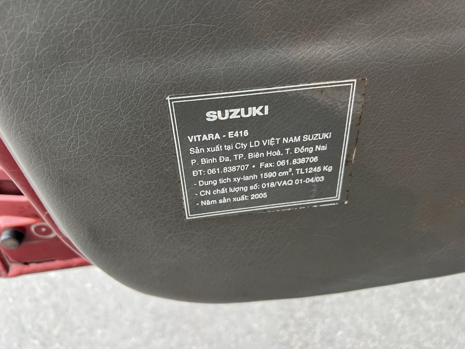 Suzuki Vitara 2005 - Biển HN, tên tư nhân