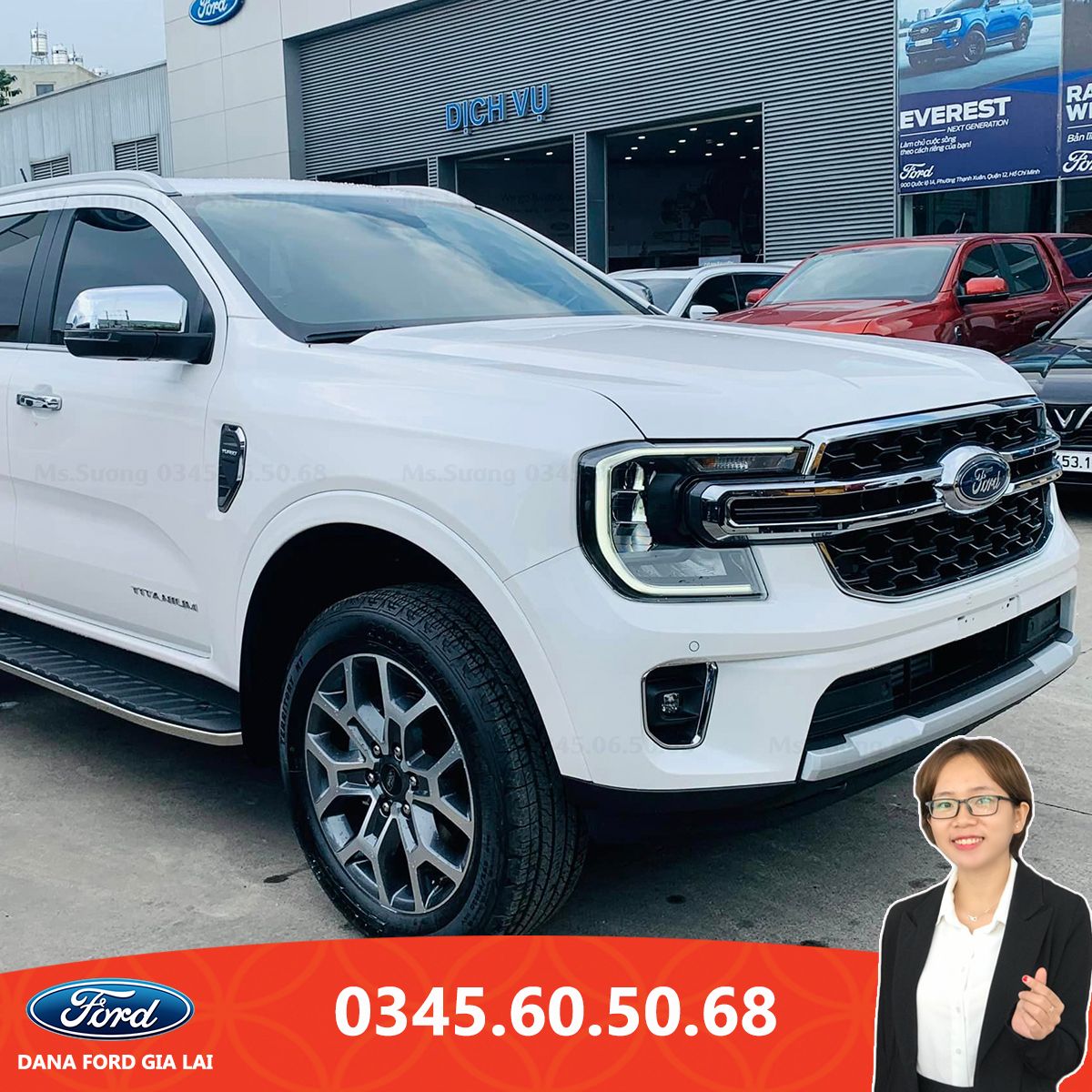 Ford Everest 2023 - Phiên bản nâng cấp Ford Gia Lai