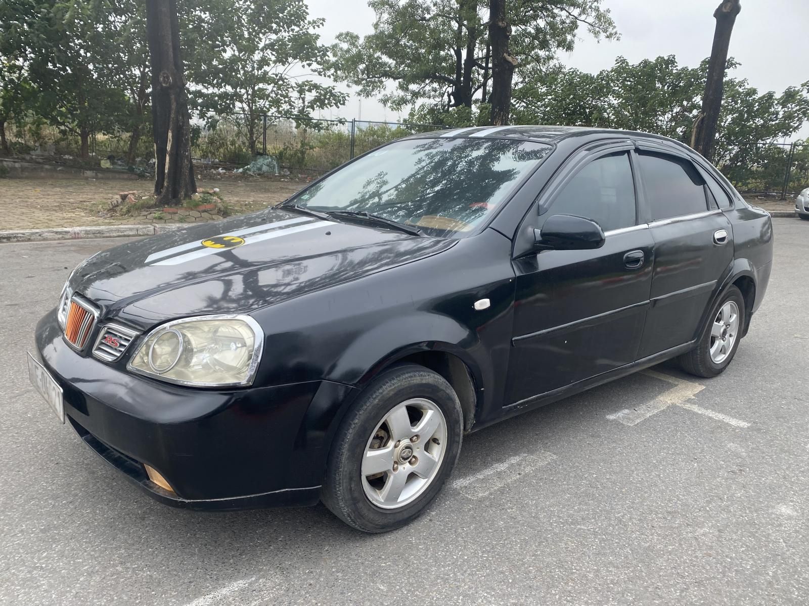 Daewoo Lacetti 2004 - Xe màu đen giá ưu đãi