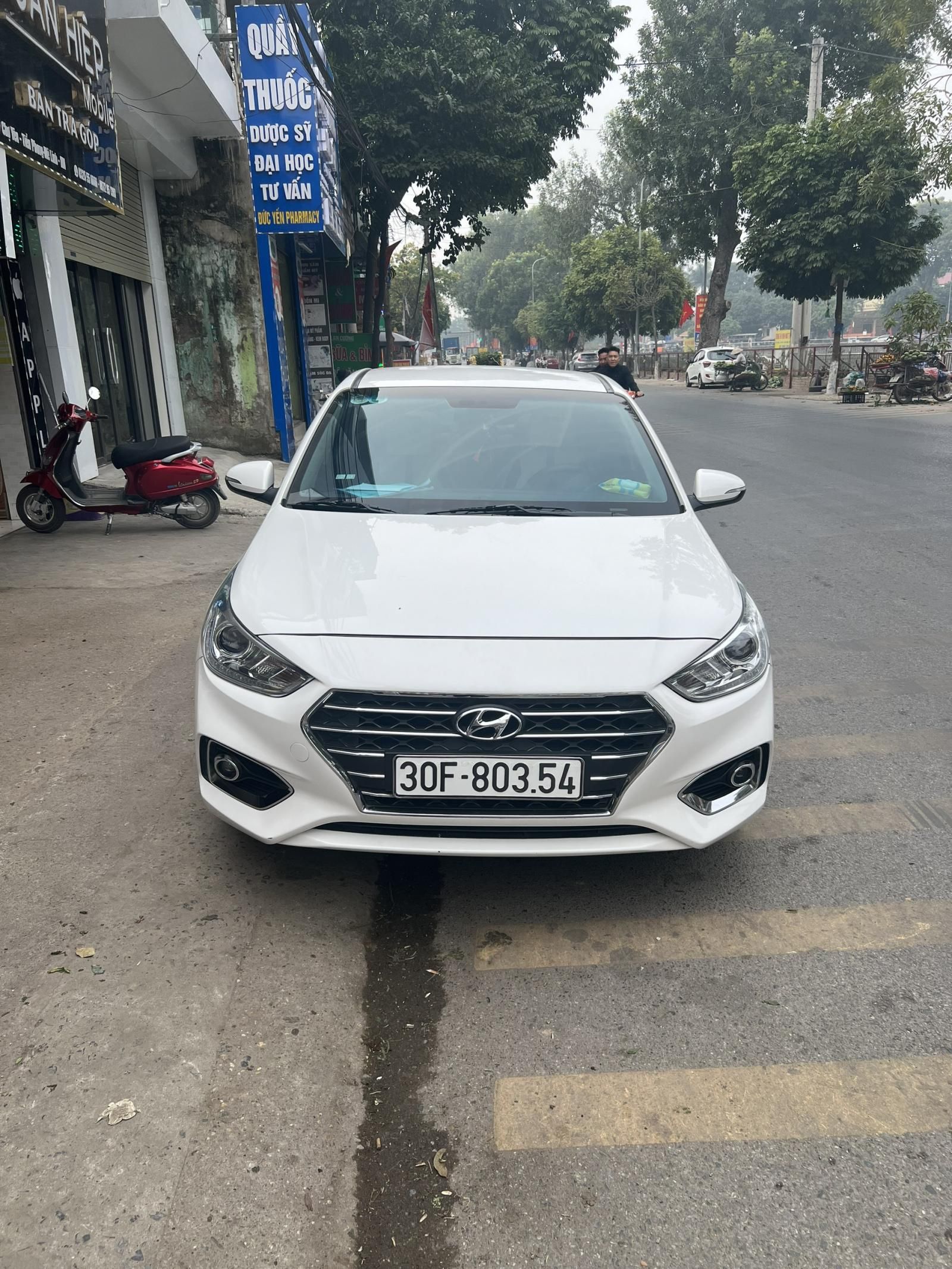 Hyundai Accent 2018 - Màu trắng, 430tr