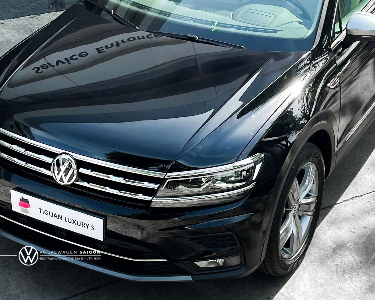 Volkswagen Tiguan 2022 - Giảm 100% LPTB, tặng BHVC, tặng 5 năm bảo dưỡng - 7 chỗ gầm cao cho gia đình