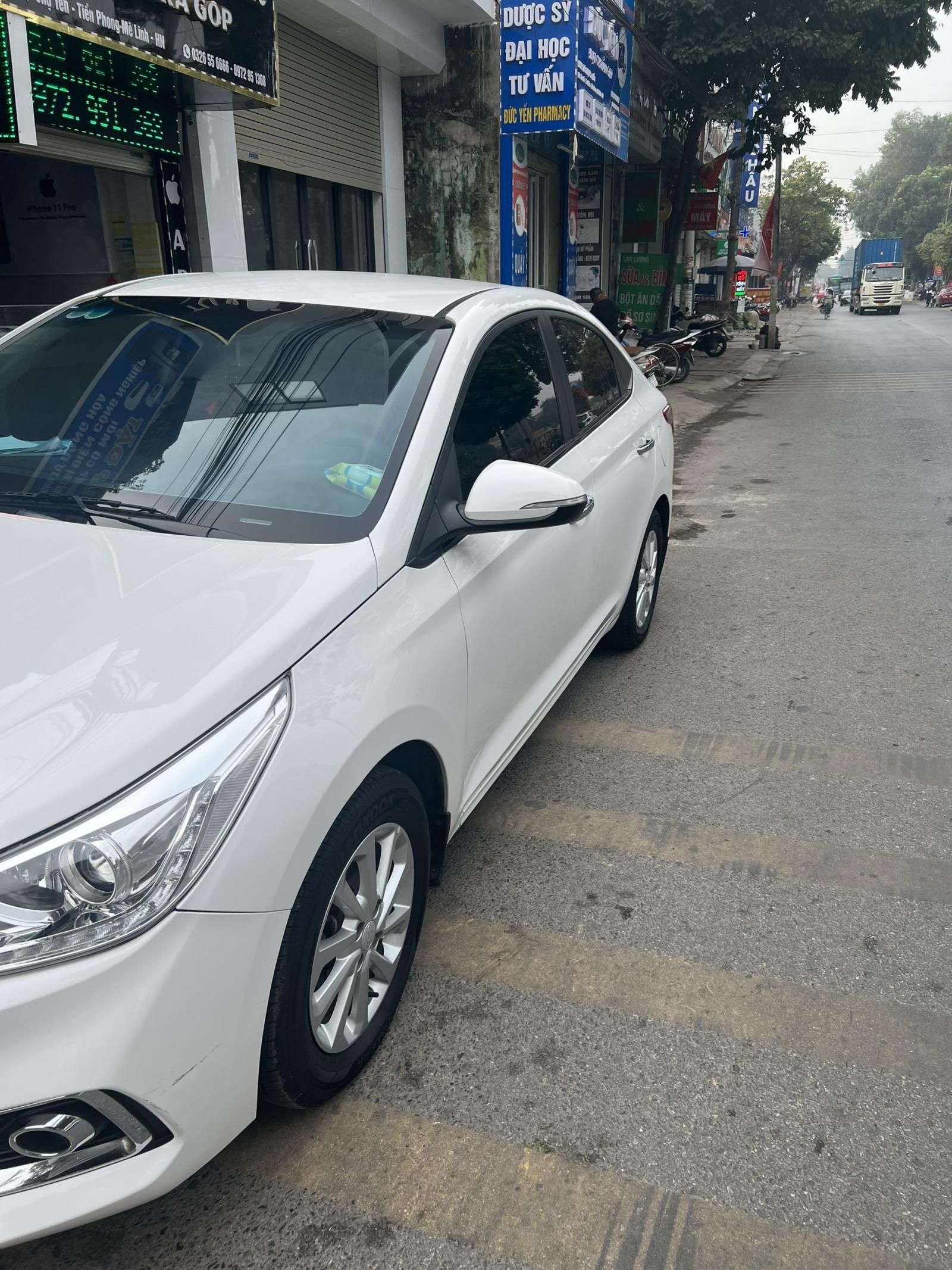 Hyundai Accent 2018 - Màu trắng, 430tr