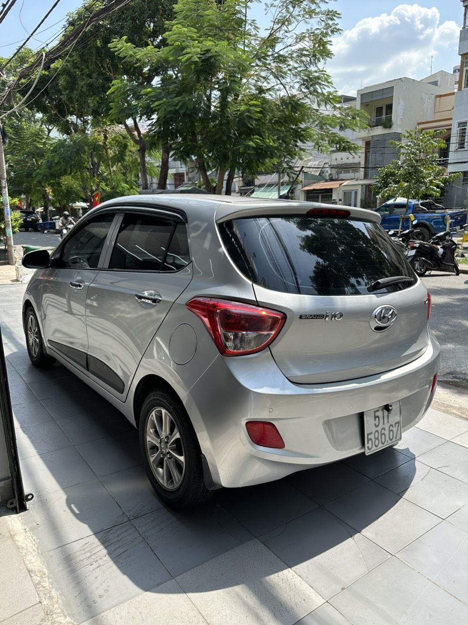 Hyundai Grand i10 2016 - Màu bạc, xe nhập, giá chỉ 318 triệu