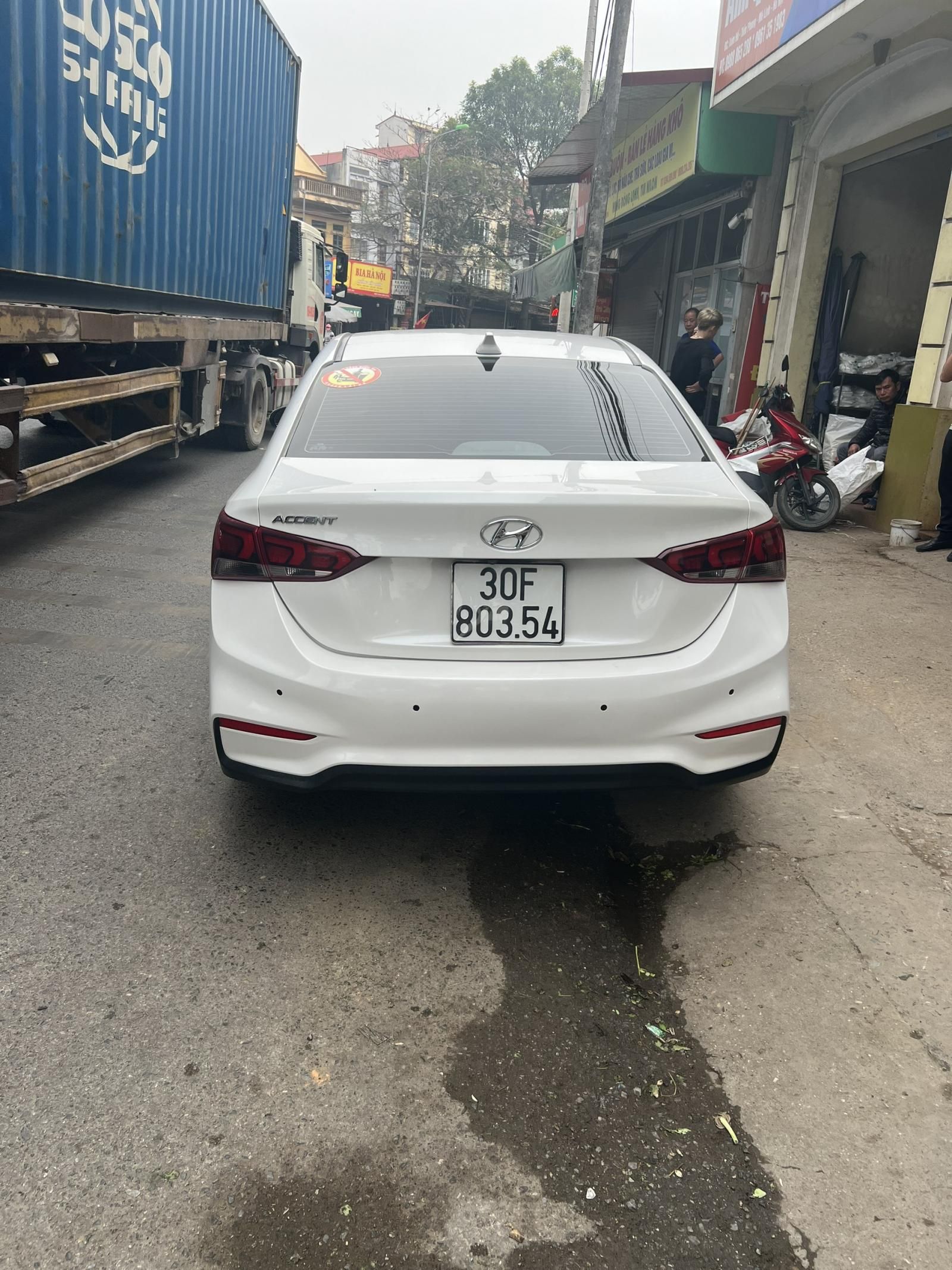 Hyundai Accent 2018 - Màu trắng, 430tr