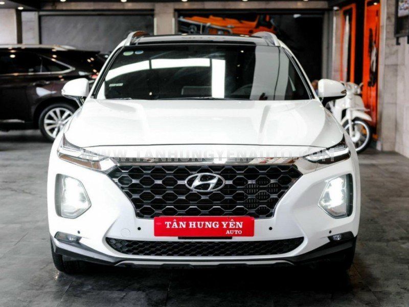 Hyundai Santa Fe 2019 - Màu trắng