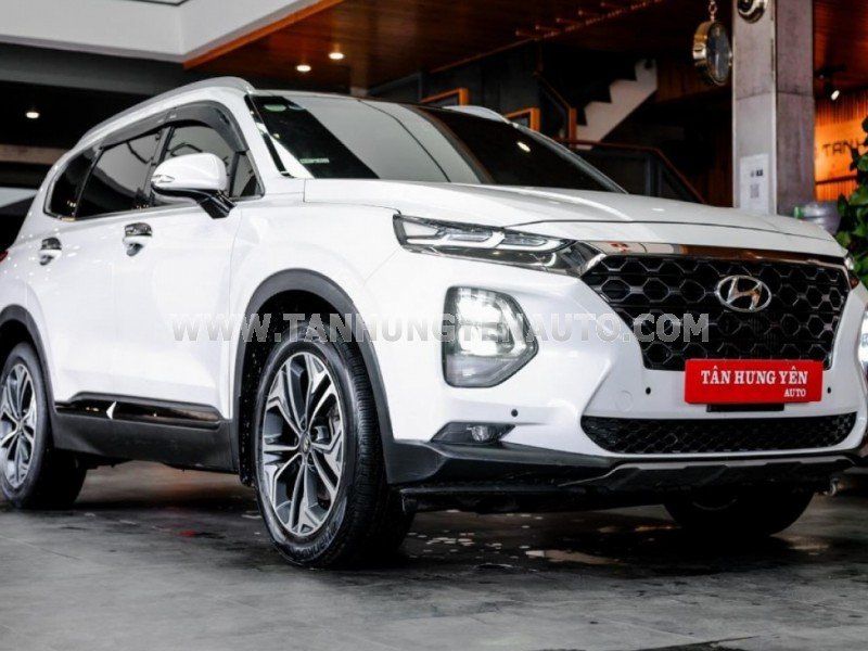 Hyundai Santa Fe 2019 - Màu trắng