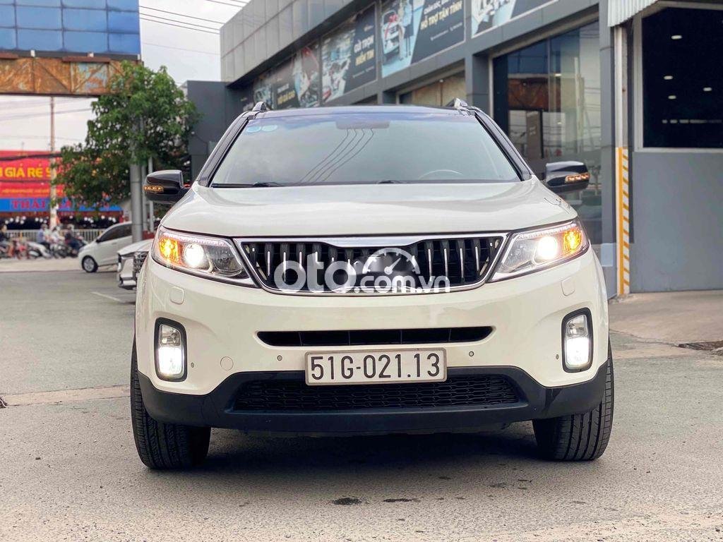 Kia Sorento New  GATH xăng full màu trắng biển SG 2015 2015 - New Sorento GATH xăng full màu trắng biển SG 2015