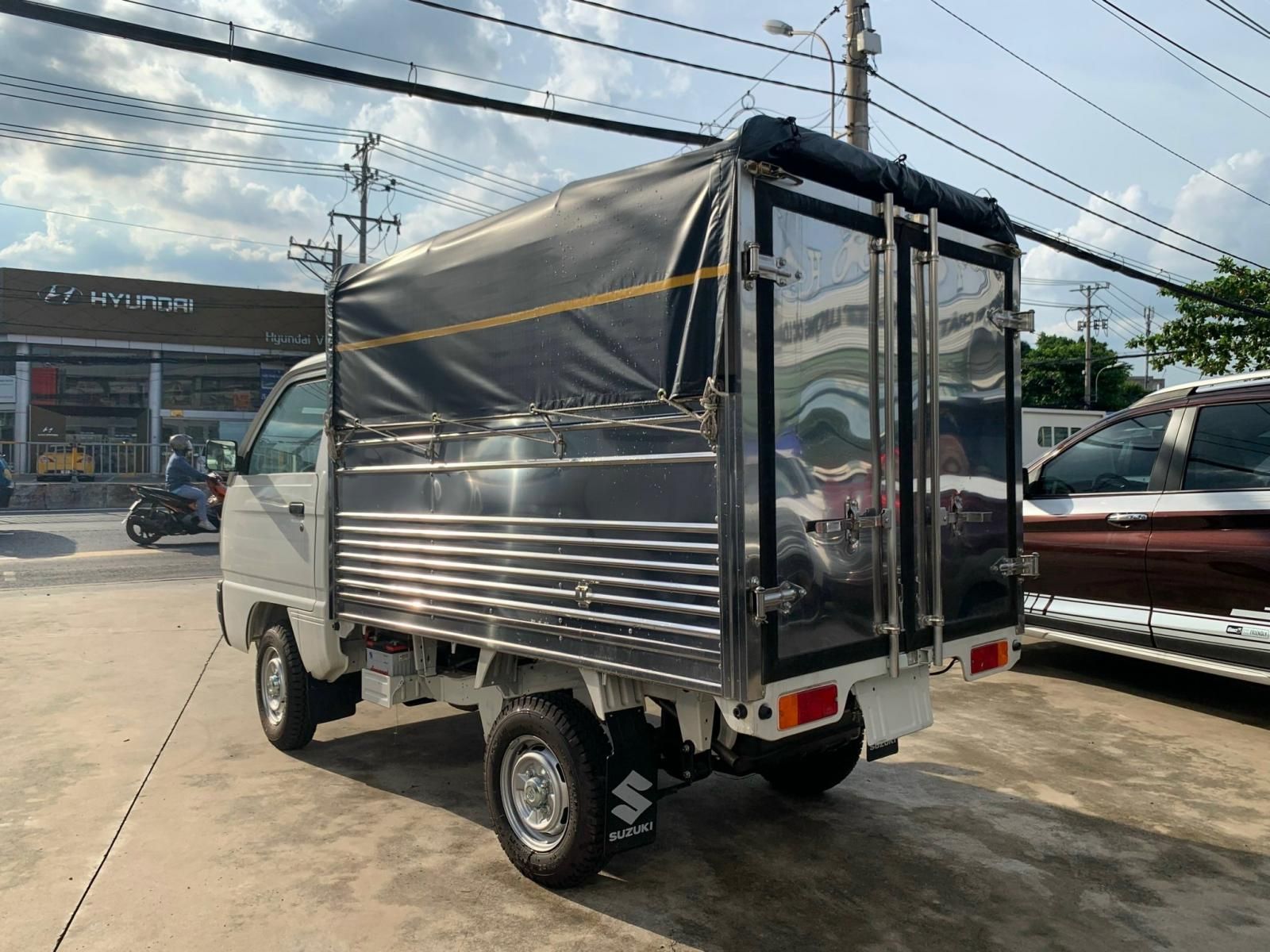 Suzuki Super Carry Truck 2022 - Thùng bạt 2.05m - Ưu đãi 30 triệu và quà tặng