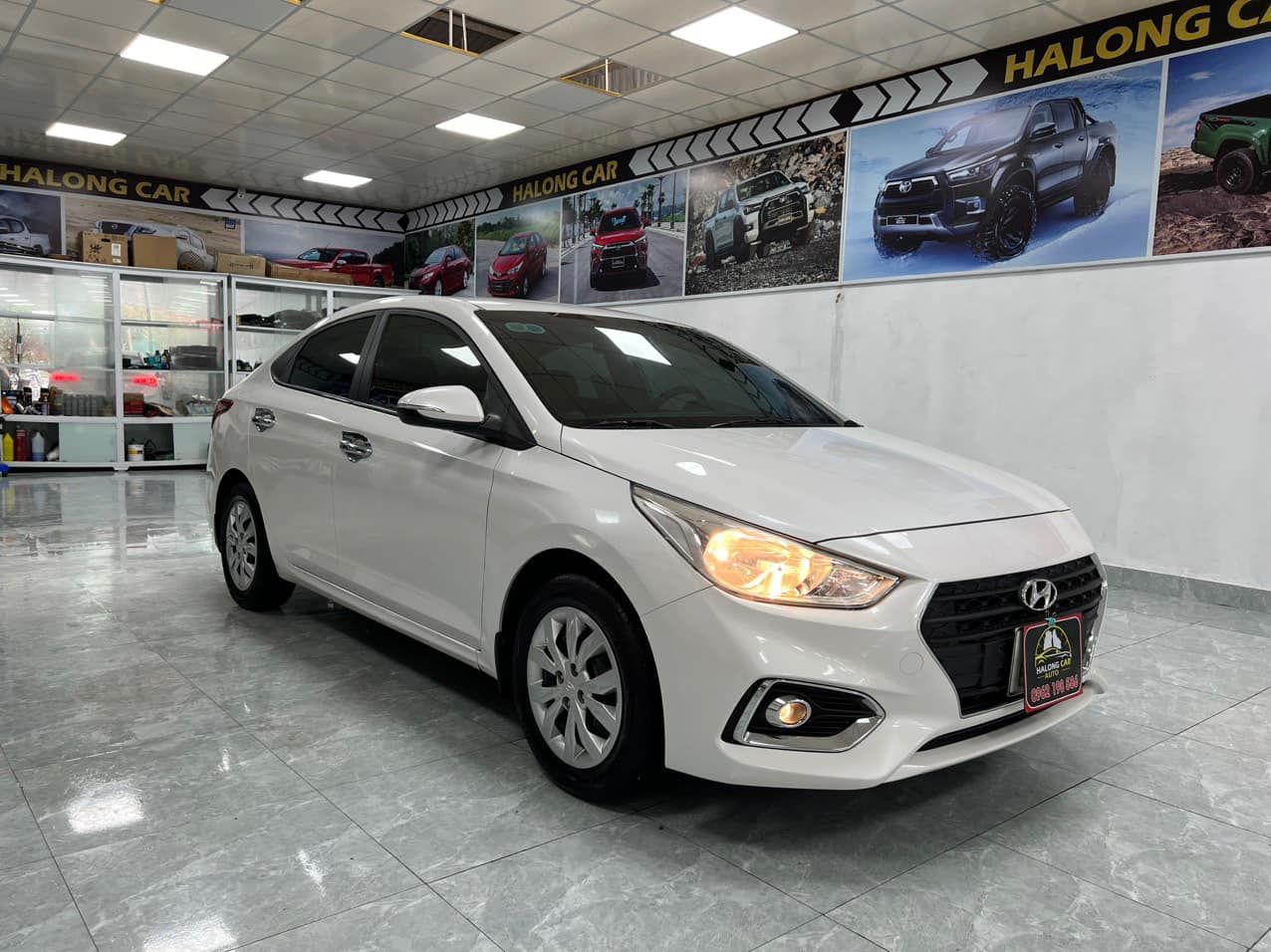 Hyundai Accent 2019 - Màu trắng, giá cực tốt