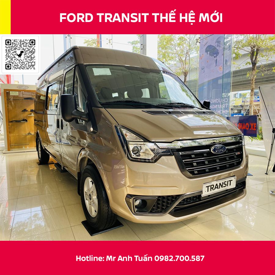 Ford Transit 2023 - Sẵn xe giao ngay