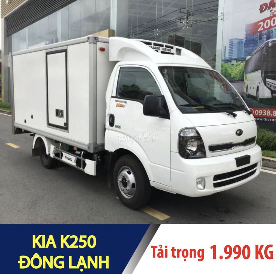 Thaco Kia 2023 - GIÁ XE TẢI THACO ĐÔNG LẠNH K200 TẢI TRỌNG 990/1,49 TẤN TRƯỜNG HẢI Ở HÀ NỘI