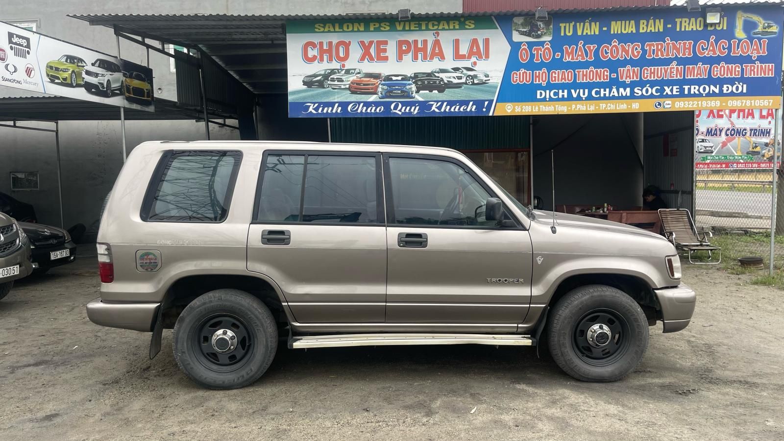 Isuzu Trooper 2002 - Xe ít sử dụng, giá chỉ 126tr