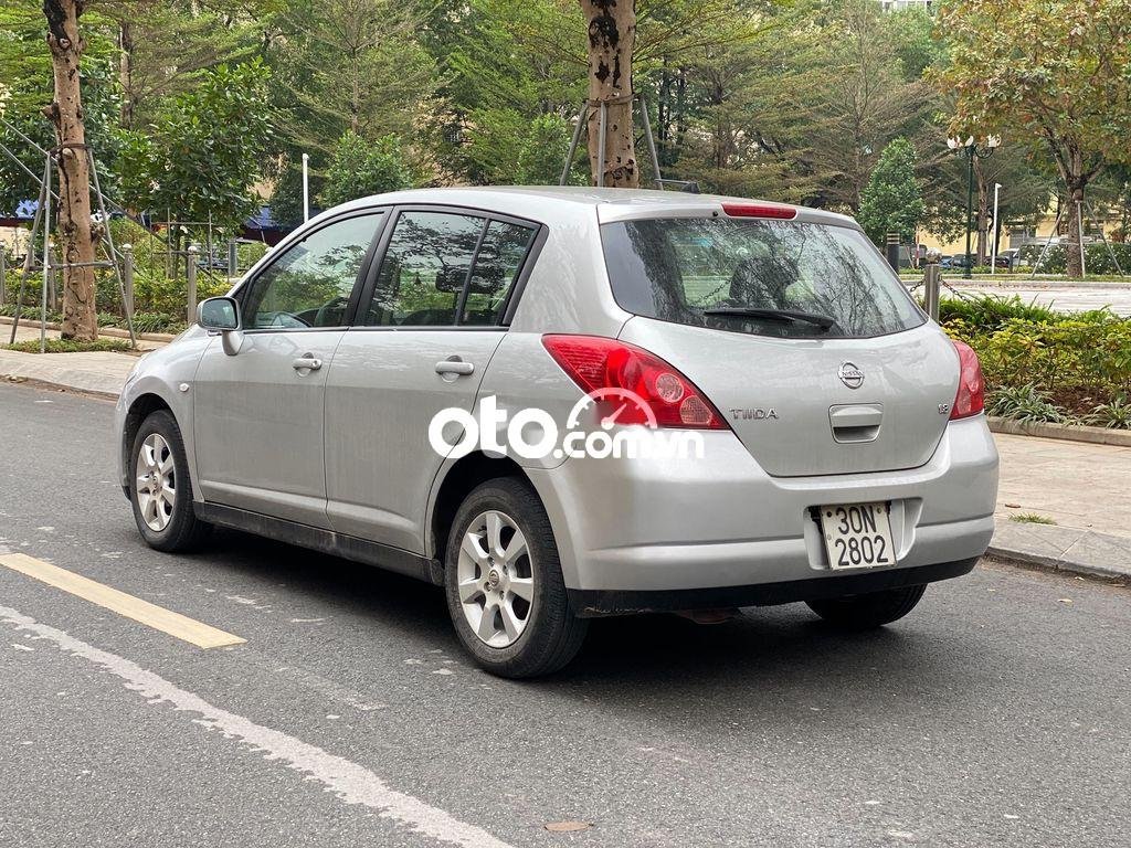 Nissan Tiida   2007 Đk 2008 1.8AT Bạc Nhập Nhật 2007 - Nissan Tiida 2007 Đk 2008 1.8AT Bạc Nhập Nhật