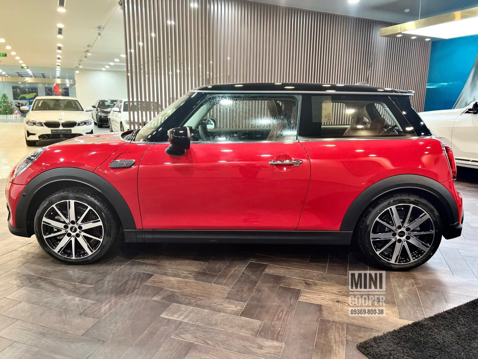 Mini Cooper S 2023 - Model 2023, nhập khẩu UK, đỏ chilli red, hỗ trợ trả góp 80%, giao xe tận nhà