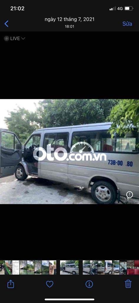 Mercedes-Benz Sprinter Xe 19 chỗ sản xuất 2004 2004 - Xe 19 chỗ sản xuất 2004