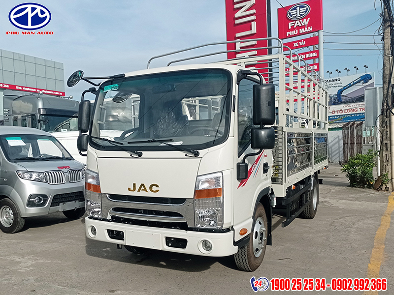 JAC N350S 2023 - Xe tải 3T5 thùng 4m4 model 2023 Chỉ 110Tr nhận xe ngay 