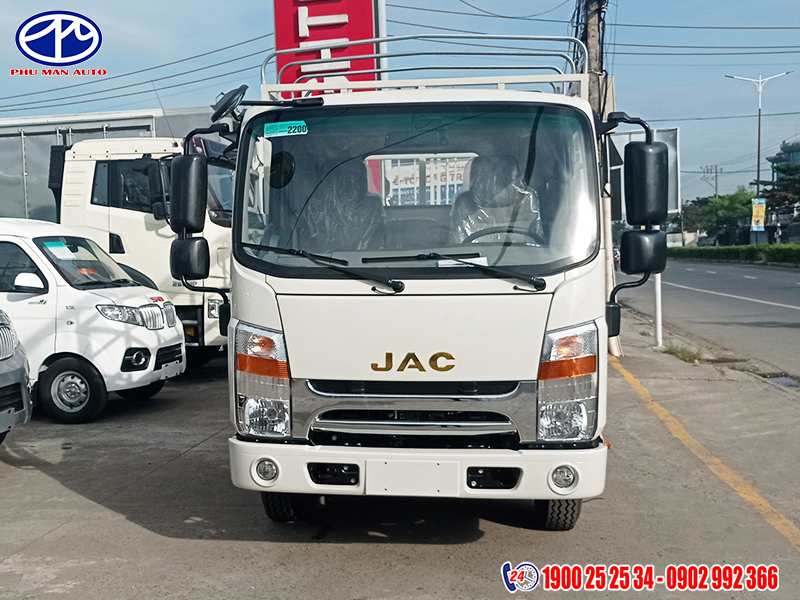 JAC N350S 2023 - Xe tải 3T5 thùng 4m4 model 2023 Chỉ 110Tr nhận xe ngay 