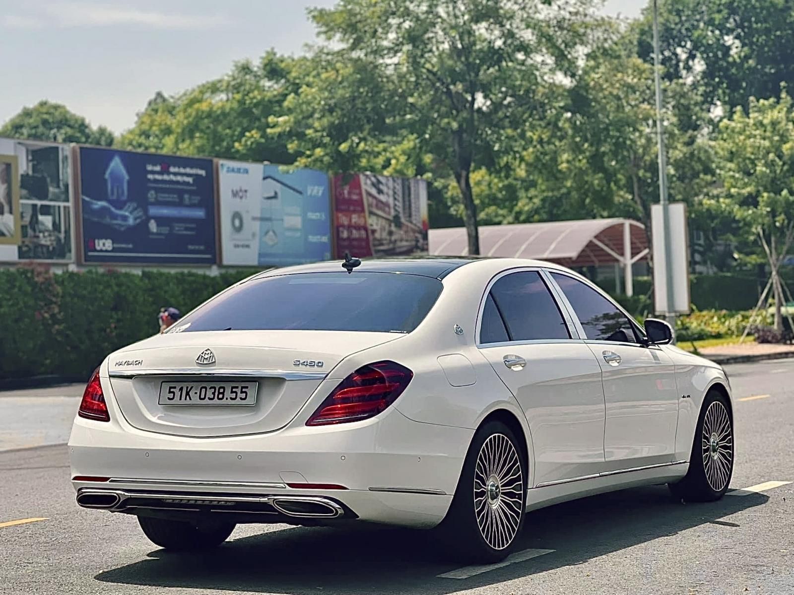 Mercedes-Benz S 450L 2020 - Màu trắng, nội thất nâu