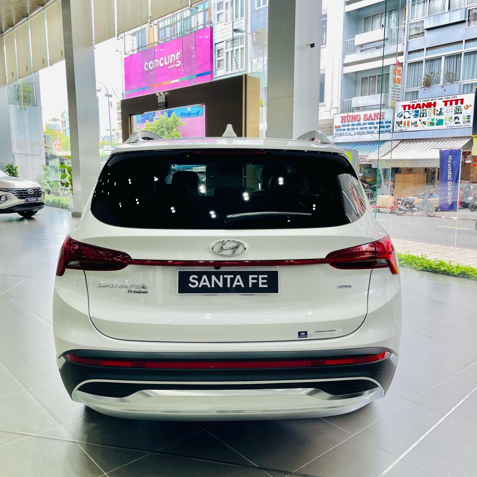 Hyundai Santa Fe 2023 - Giảm sâu 100 triệu + full phụ kiện chính hãng + đưa trước chỉ từ 329 triệu + sẵn xe trắng/đỏ/