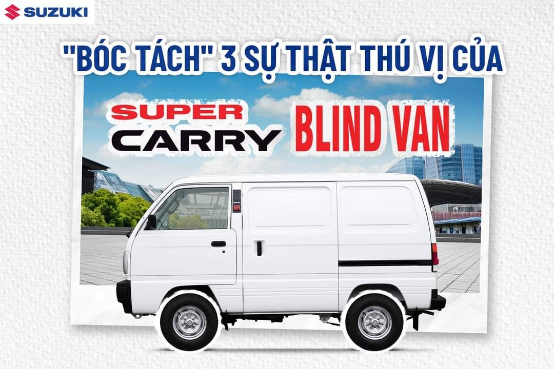 Suzuki Blind Van 2022 - Đủ màu, giá hời lấy xe ngay, quà tặng cùng phụ kiện theo xe