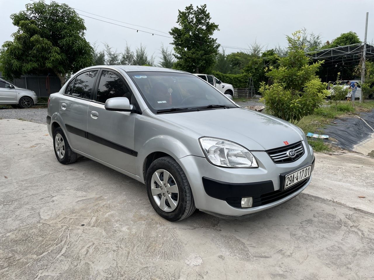 Kia Pride 2008 - Xe màu bạc, giá 225tr