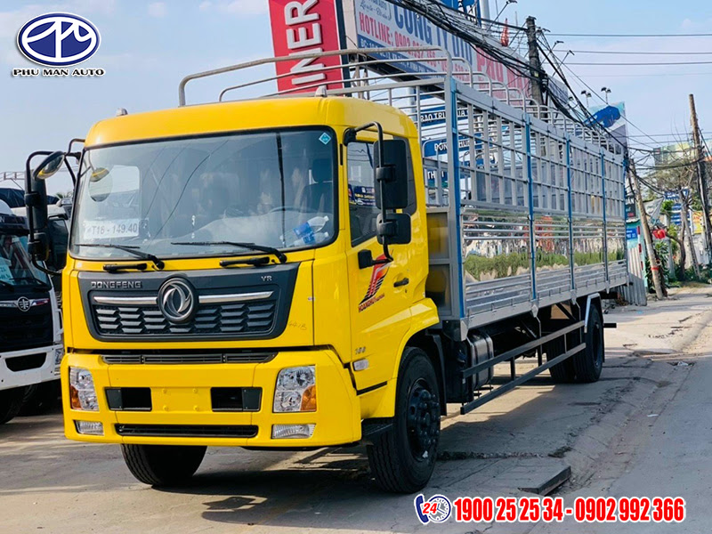 Xe tải 5 tấn - dưới 10 tấn 2021 - Bán xe tải Dongfeng B180 động cơ thương hiệu Mỹ Cummins 180Hp