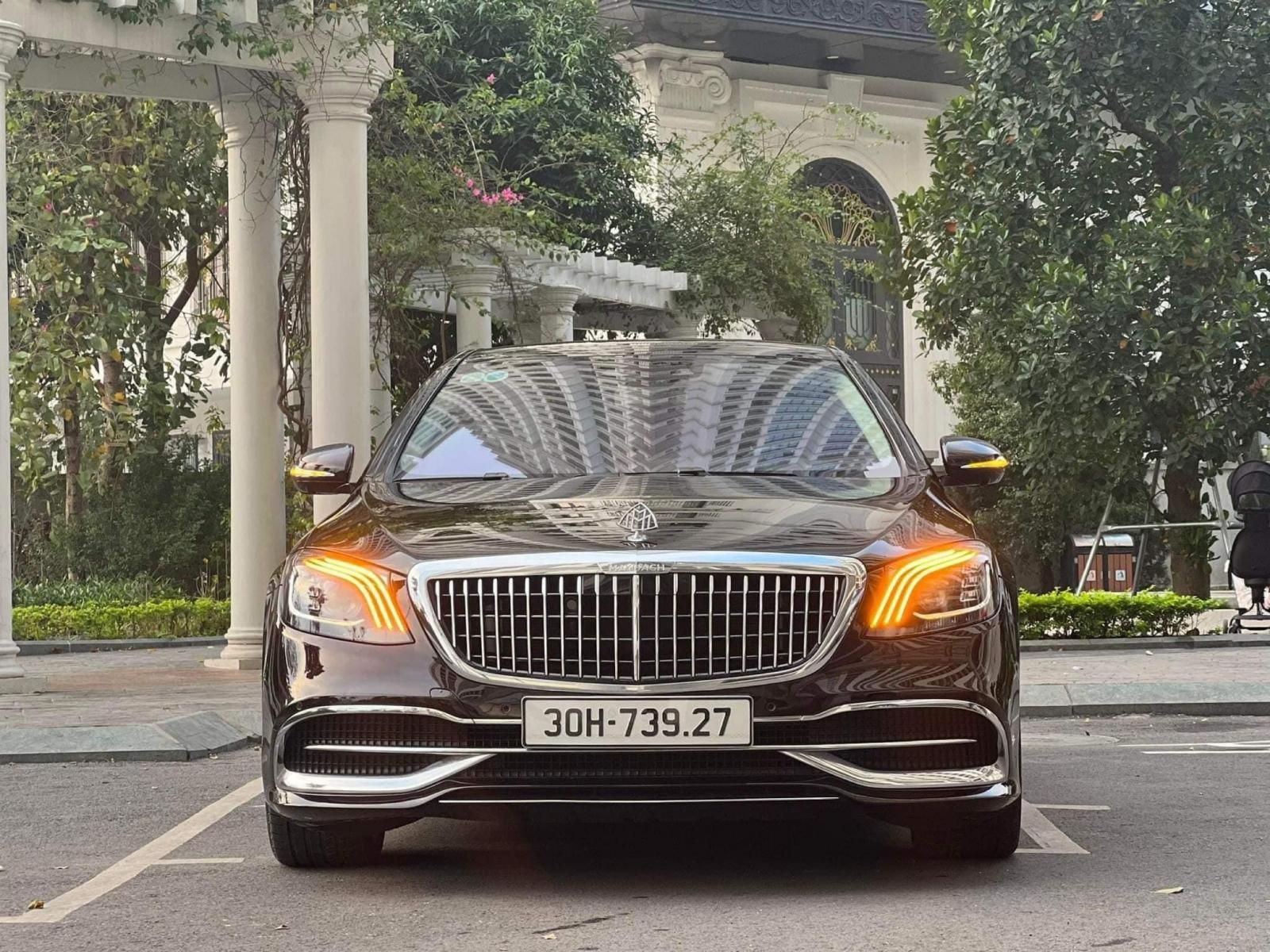 Mercedes-Maybach S 450 2019 - Bán Mercedes-Maybach S 450 sx 2019 giá 5 tỷ 830tr Màu Ruby Black