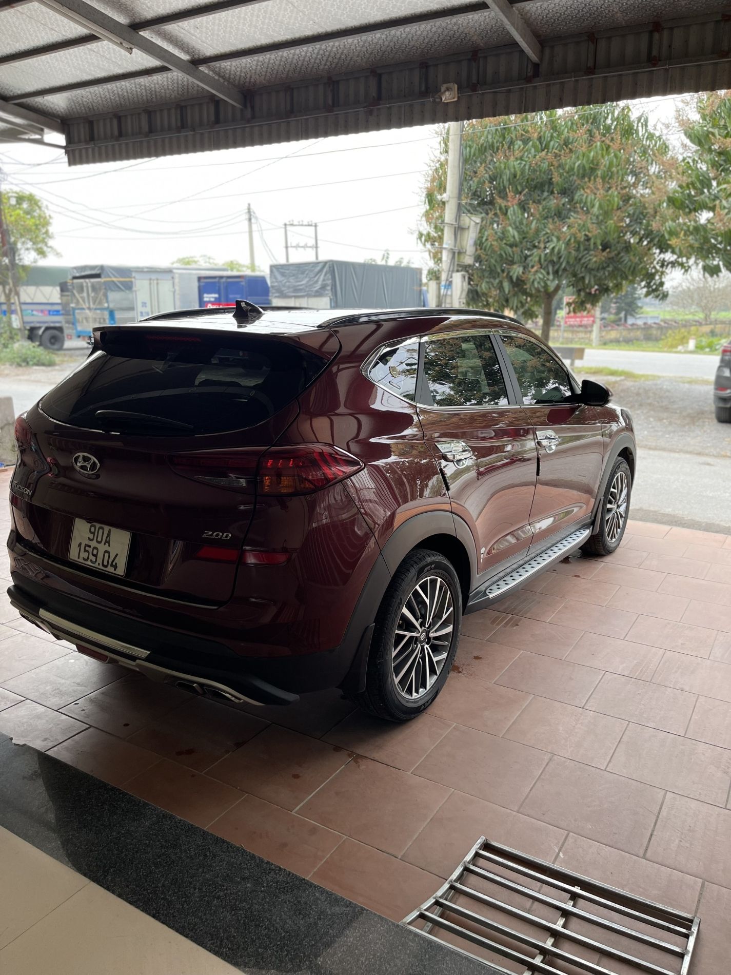 Hyundai Tucson 2020 - Màu đỏ