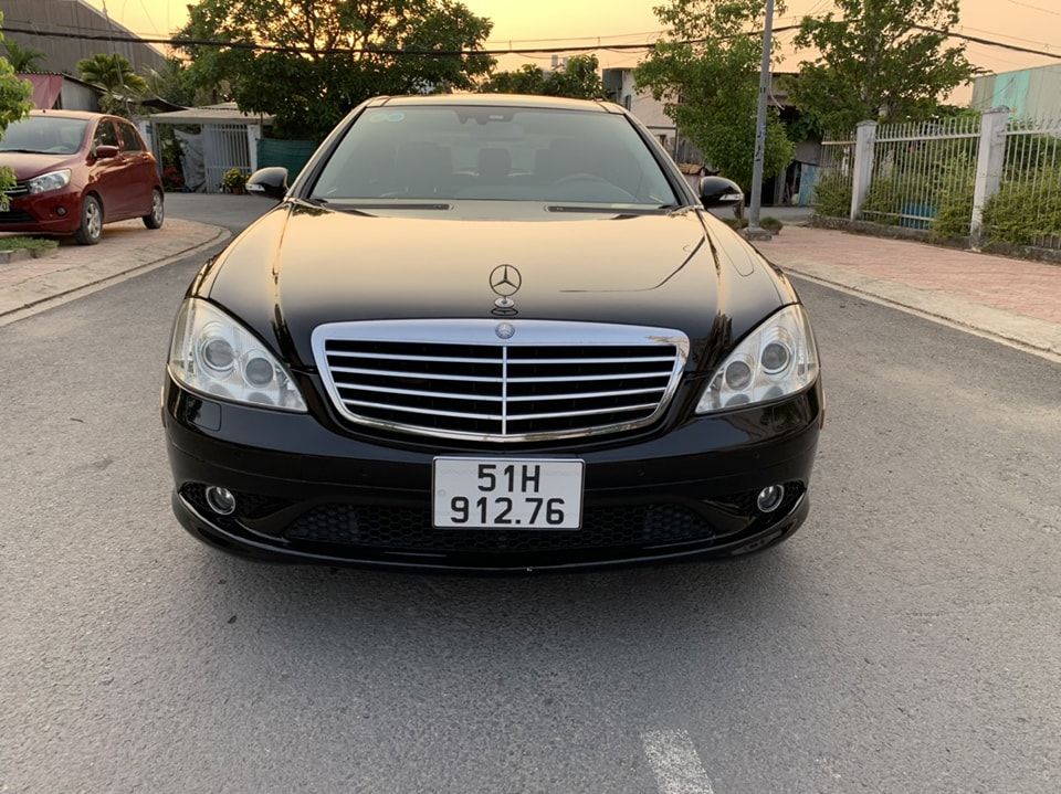 Mercedes-Benz S550 2007 - Xe màu đen