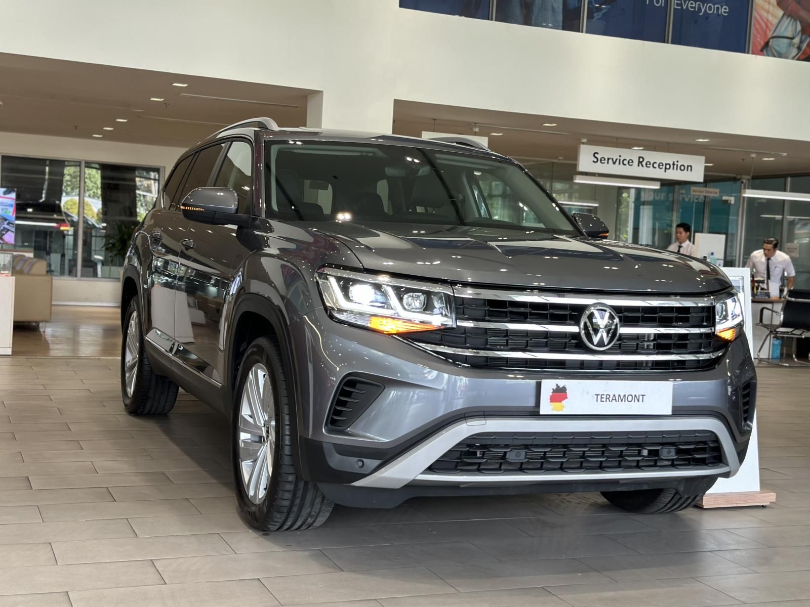 Volkswagen Teramont 2023 - Màu xám cực đẹp sang trọng - Khuyến mãi 100% Trước bạ cùng nhiều quà tặng hấp dẫn