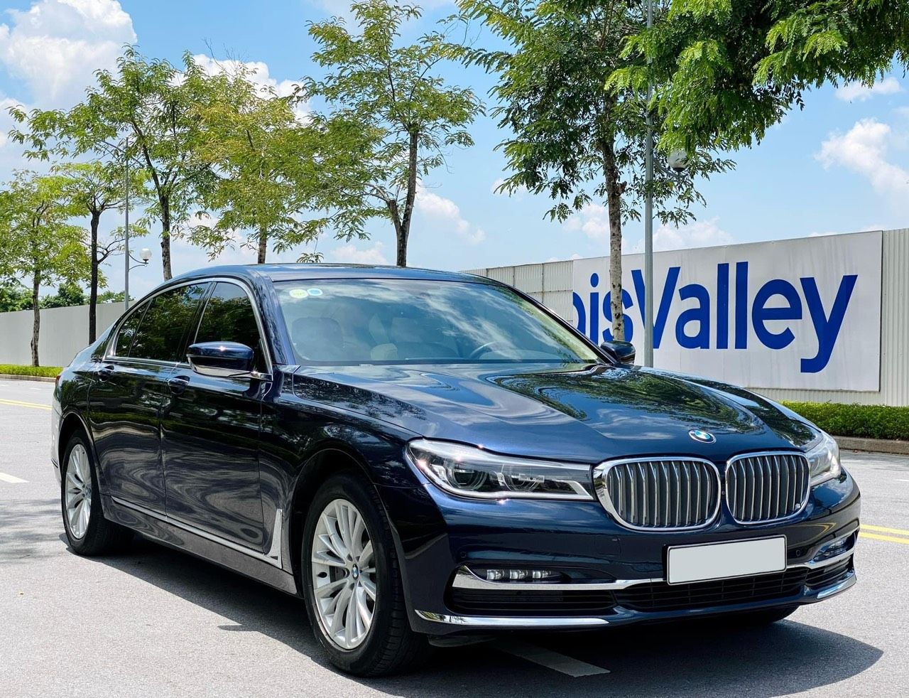 BMW 730Li 2018 - Xanh cavansite, nội thất kem