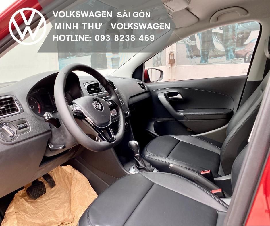 Volkswagen Polo 2023 - Màu đỏ sunset xe nhỏ gọn đô thị - Khuyến mãi Polo tháng 6/2023 100% trước bạ + 5 năm bảo dưỡng LH Ms Minh Thư