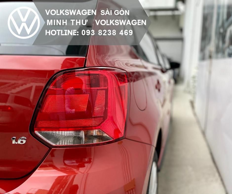 Volkswagen Polo 2023 - Màu đỏ sunset xe nhỏ gọn đô thị - Khuyến mãi Polo tháng 6/2023 100% trước bạ + 5 năm bảo dưỡng LH Ms Minh Thư