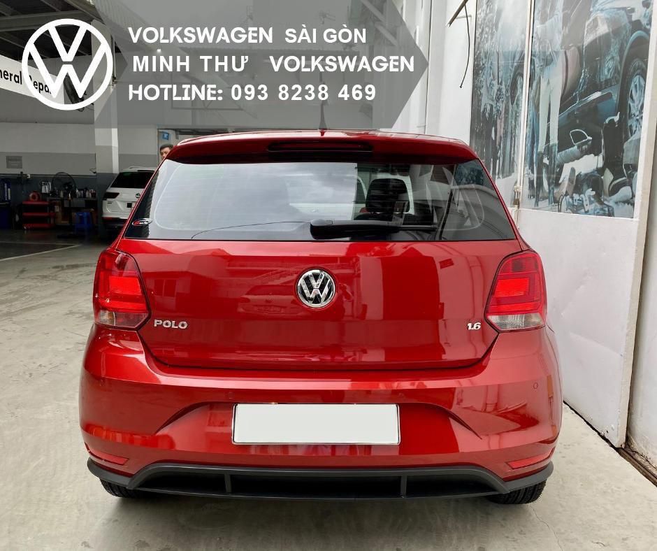 Volkswagen Polo 2023 - Màu đỏ sunset xe nhỏ gọn đô thị - Khuyến mãi Polo tháng 6/2023 100% trước bạ + 5 năm bảo dưỡng LH Ms Minh Thư