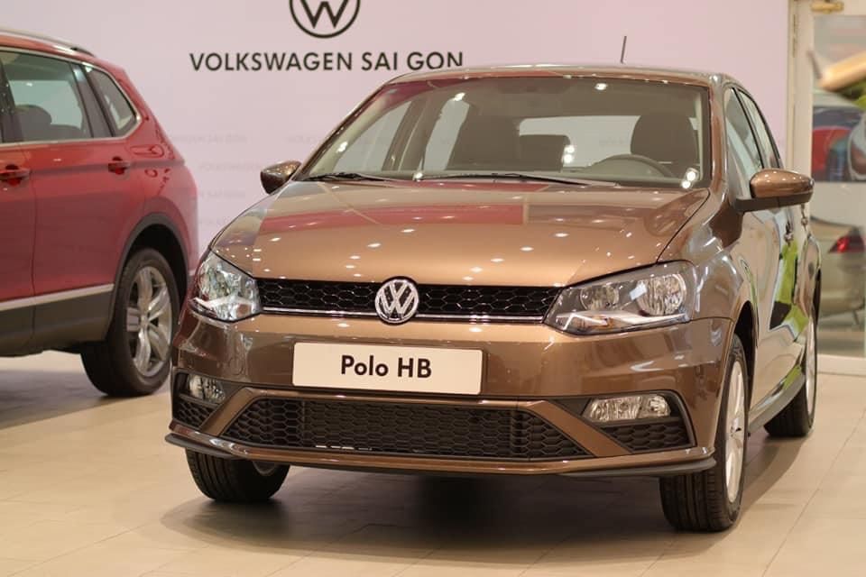 Volkswagen Polo 2023 - màu nâu hổ phách xe nhập Đức giá rẻ cứng chắc an toàn - Có xe giao ngay