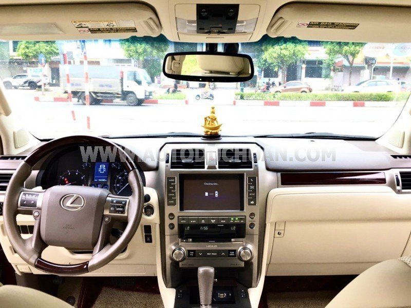Lexus GX 460 2015 - Nhập Nhật xuất Mỹ, màu đỏ mận