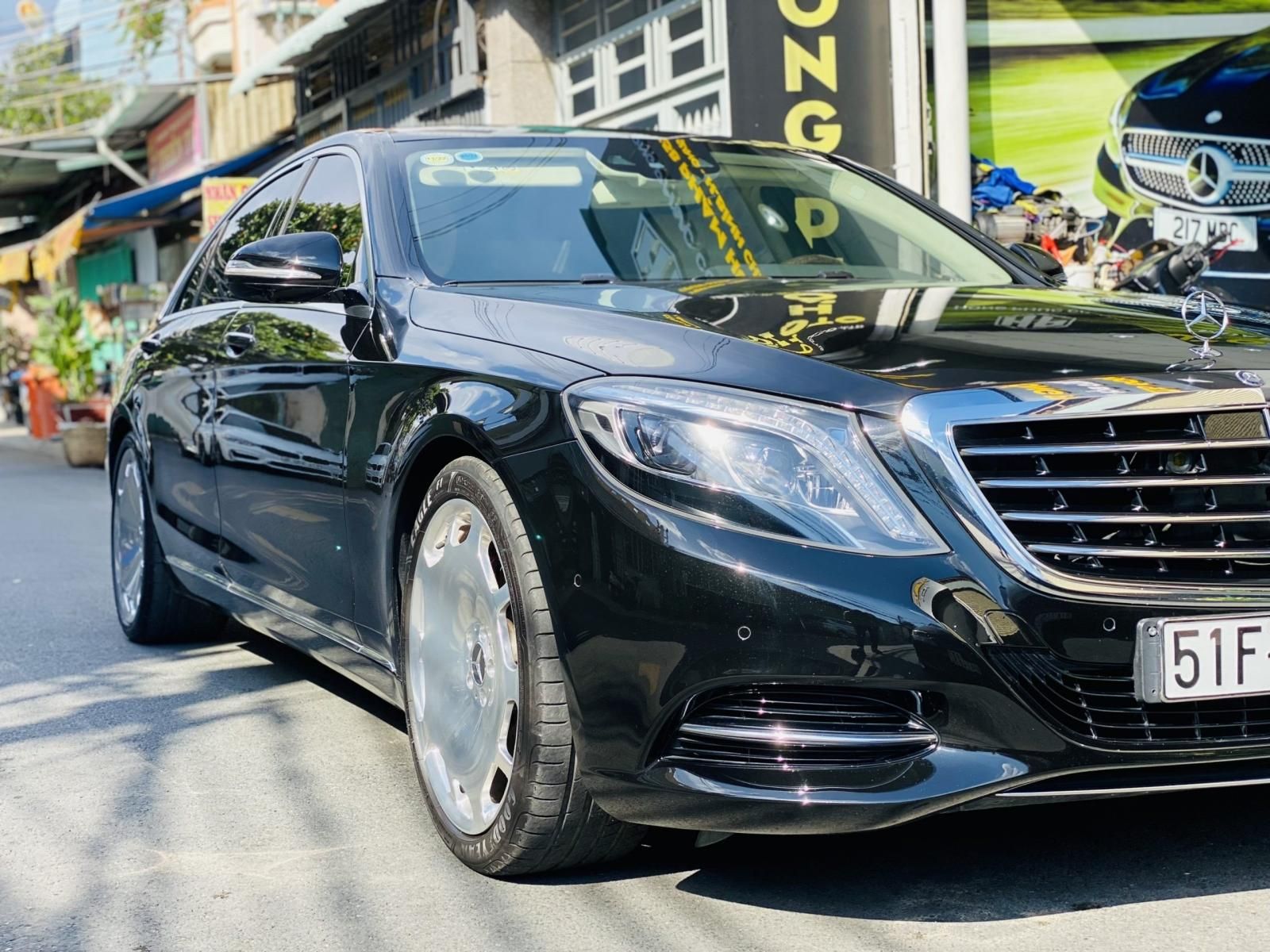 Mercedes-Benz S500 2015 - Xe màu đen